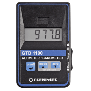 GHM Greisinger GTD 1100 Altimetre Barometre Termometre ( Altimeter Barometer Thermometer )