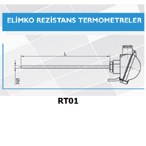 Elimko RT01-1K Rezistans Termometre ( Pt100 ) 1