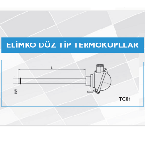 Elimko TC01-1L1K09-10 Termokupl